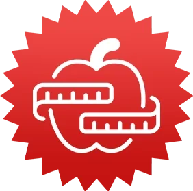 Appetite and healthy-weight icon