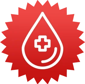 Blood sugar support icon